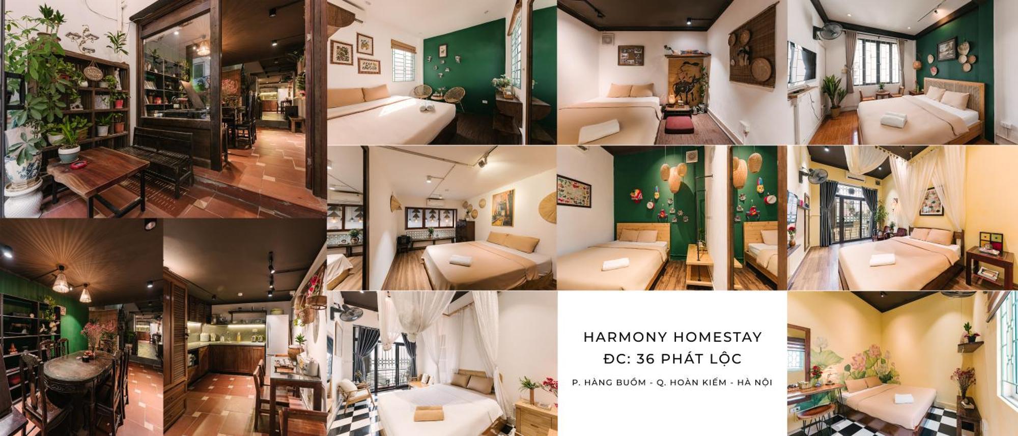 Harmony Homestay - Hanoi Homestay In Old Quarter ภายนอก รูปภาพ