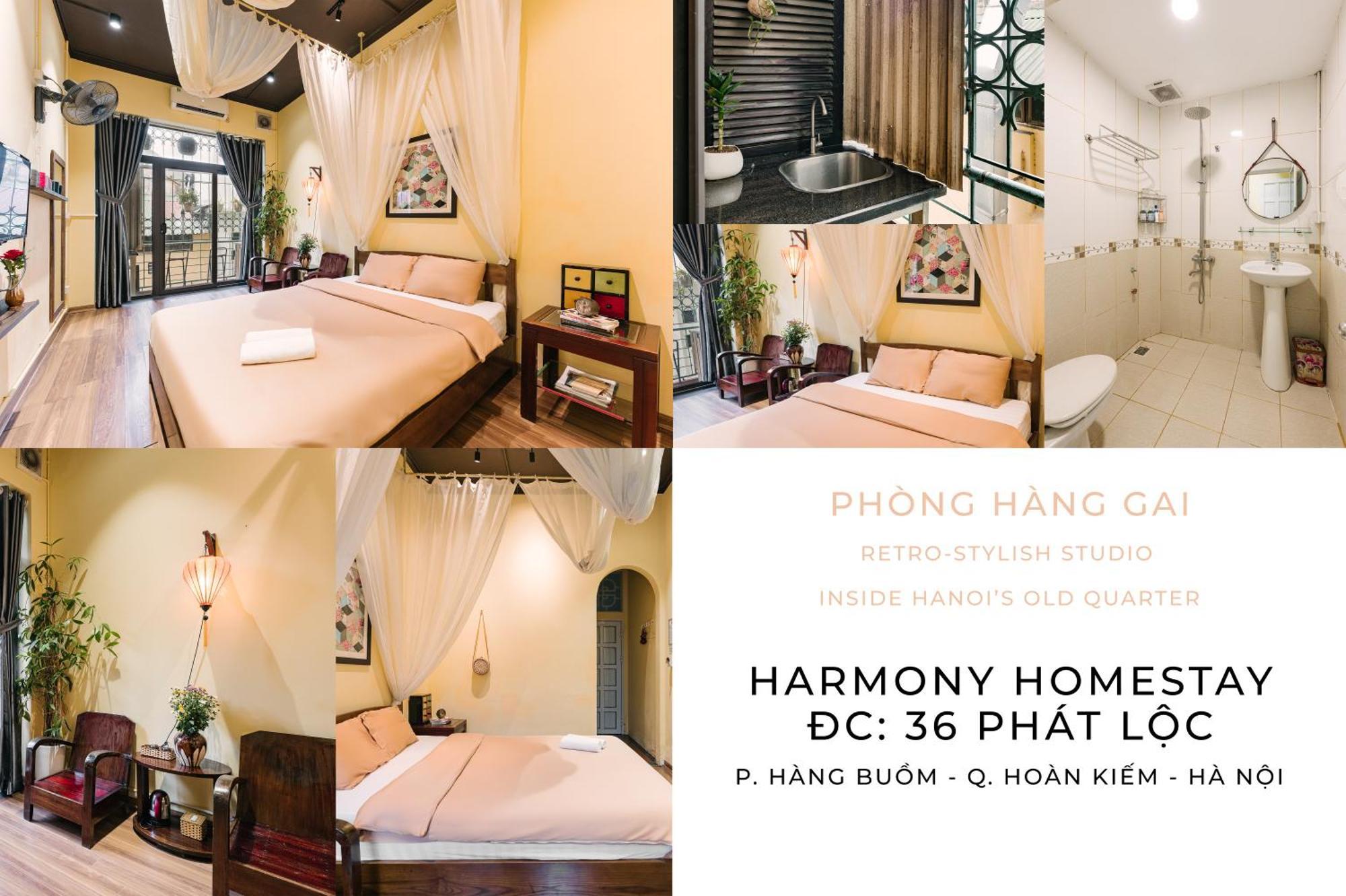Harmony Homestay - Hanoi Homestay In Old Quarter ภายนอก รูปภาพ