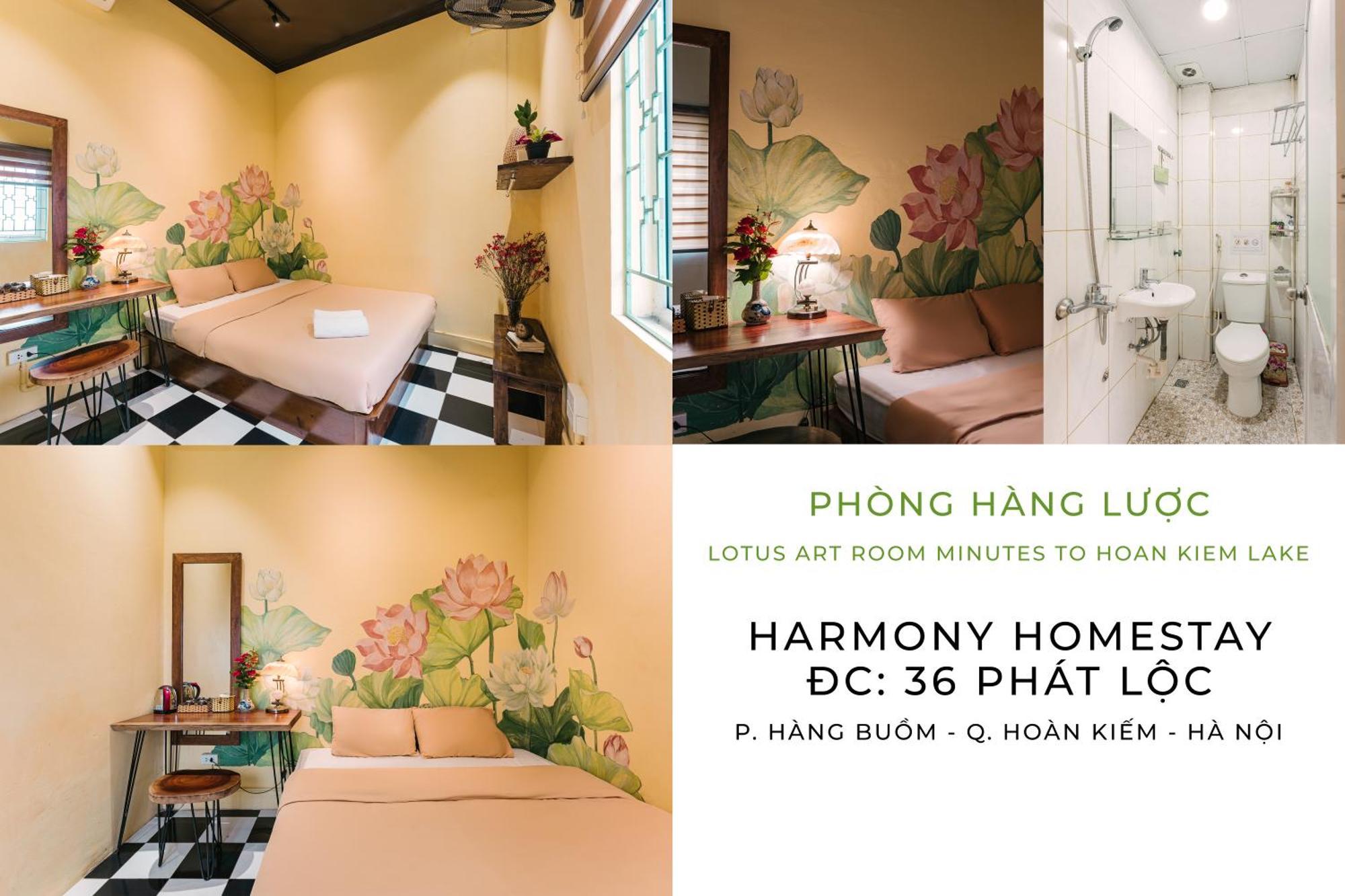 Harmony Homestay - Hanoi Homestay In Old Quarter ภายนอก รูปภาพ