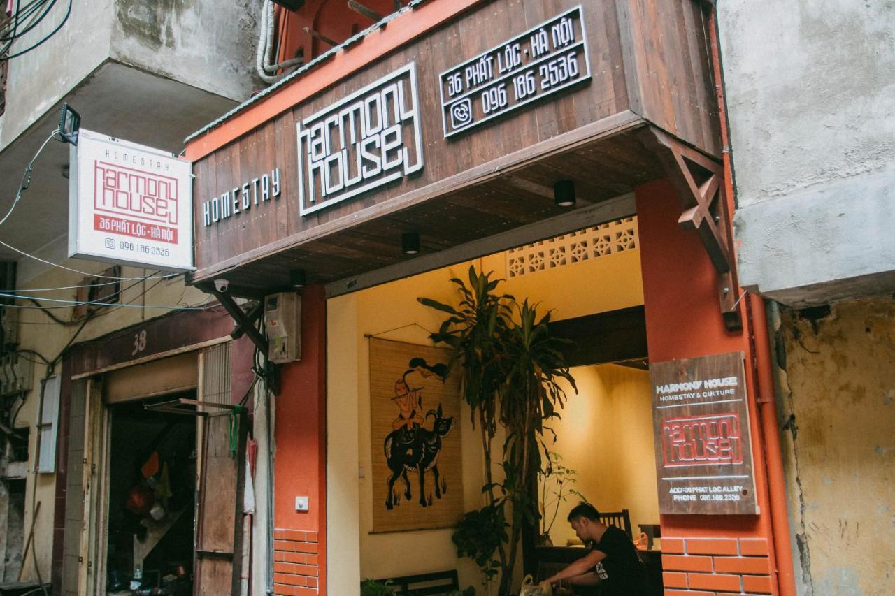 Harmony Homestay - Hanoi Homestay In Old Quarter ภายนอก รูปภาพ